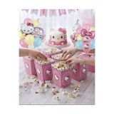 Yogi parti Hello Kitty Konseptli Pembe Baskılı Patlamış Mısır Kutusu (8 Adet) - Doğum Günü ve Parti Malzemeleri