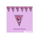 Yogi parti Kuromi İyiki Doğdun Yazılı Flama Doğum Günü Süsü