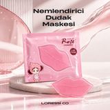 Yoğun Nemlendirici Dudak Bakımı Maskesi - 15 Dakika (1 Adet)