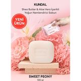 Yoğun Nemlendirici Sabun Kundal Signature Perfume & Moisturizing Soap (Sweet Peony) 100GR