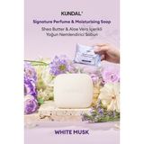 Yoğun Nemlendirici Sabun KUNDAL Signature Perfume & Moisturizing Soap (White Musk) 100gr