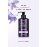 Yoğun Nemlendirici ve Besleyici Saç Kremi KUNDAL Honey& Macadamia Protein Treatment 500ml White Musk