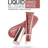 Yoğun Pigmentli E Vitaminli Mat Bitişli Kremsi Likit Allık - Liquid Blusher 06 Dried Rose - pembe