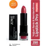 Yoğun Renk ve Nemlendirme Sağlayan Peptide Içerikli Ruj Profesyonel Makyaj Için Lipstick Pro - 250 Rosy Peach