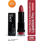 Yoğun Renk ve Nemlendirme Sağlayan Peptide Içerikli Ruj Profesyonel Makyaj Için Lipstick Pro - 270 Scarlet Rush