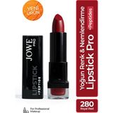 Yoğun Renk ve Nemlendirme Sağlayan Peptide Içerikli Ruj Profesyonel Makyaj Için Lipstick Pro - 280 Royal Red