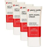 Yoğun Yaşlanma Karşıtı Kırışıklık Giderici Yoğun Koruyuculu Günlük Bakım Kremi 50 ml (4 Paketi)