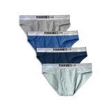 Yohannes Club, Erkek Çocuk, Pamuklu Slip Külot, 4'lü Paket, Çok Renkli Çok Renkli