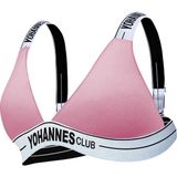 Yohannes Club Kadın Lastik Askılı Sütyen, hareket özgürlüğü - Pudra