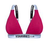 Yohannes Club, Kadın, Lastik Askılı Sütyen (Pembe, Medium (M))