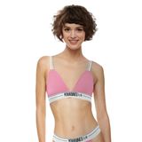 Yohannes Club, Kadın, Lastik Askılı Sütyen (Pudra, XLarge (XL))