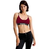 Yohannes Club, Kadın, Lastik Kemerli Bralet Sütyen (Bordo, Large (L))