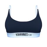 Yohannes Club, Kadın, Lastik Kemerli Bralet Sütyen (Lacivert, Small (S))