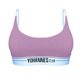 Yohannes Club, Kadın, Lastik Kemerli Bralet Sütyen (Lila, Medium (M))