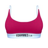 Yohannes Club, Kadın, Lastik Kemerli Bralet Sütyen (Pembe, Small (S))