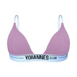 Yohannes Club, Kadın, Lastikli Üçgen Sütyen (Lila, Small (S))