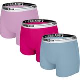 Yohannes Club Kız Çocuk, Pamuklu Boyshort(boxer), 3'lü Paket, Oyun İçin Uygun Konforlu Kesim - Çok Renkli (P02) - 7 - 8 Yaş