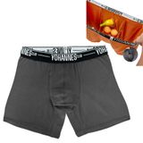 YohannesClub, Erkek, Özel Anatomik Pamuklu Boxer, Rahat, Şık, Sağlıklı (Antrasit, Small (S))