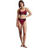YohannesClub, Kadın, İç Çamaşırı Takımı, (Bralet Sütyen-Bikini Külot) (Bordo, Large (L))