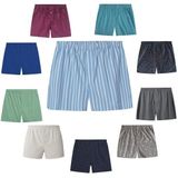 YohannesClub Poplin Boxer Erkek, (Tekli, 2'li, 3'lü ve 5'li Seçenekli)% 100 Pamuklu POPLİN Kumaş Boxer (5'Lİ CANLI RENKLER, MEDİUM)