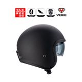 Yohe 880 Motor Kaskı Matt Black