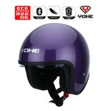 Yohe 880 Motor Kaskı Shiny Titanium Purple
