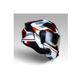 YOHE 935SV Kask Çene Açılır Motosiklet Mat Siyah Beyaz Çift Vizör UV Bluetooth Yuvalı ECE 22.06 MIPS