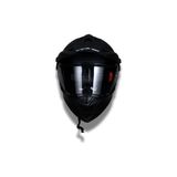 YOHE FG601 Kask Karbon Full Face Motosiklet Mat Siyah Çift Vizör UV Bluetooth Yuvalı ECE 22.06 MIPS