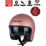 Yohe Motosiklet Kaskı 880-MATT-ROSE-GOLD