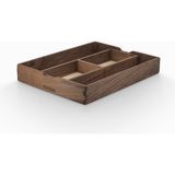 Yoi Ayarlanabilir Masaüstü Organizer - Ceviz | Woodsaka - 32.2cm x 26.2cm x 4cm
