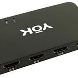 YoK Evrensel 4 Bağlantı Noktalı HDMI 4K Anahtar. 4K x 2K Switcher, PC, PS3, PS4, Xbox One, Klasik Konsollar ve Medya Oynatıcıları Destekler