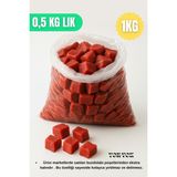 Yok Yok Ambalaj Naylon Torba Yarımlık Şeffaf Şeker Bakliyat Bakkaliye Torbası/Buzdolabı Poşeti 1Kg 18X25Cm