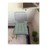 yok yok evim eve dair her şey 9 Puntalı Ekose Pötikare Desenli POFUDUK Salon Balkon Bahçe Mutfak Sandalye Minderi