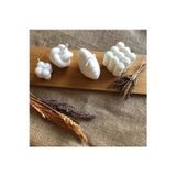 Yok Yok mum silikon kalıbı 4 lü set (büyük istiridye, büyük bubble, düğüm, mini bubble)