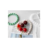 Yok Yok Silikon Kalıp Kalp Baloncuklu Bubble Sunumluk Tepsi Organizer Mum Silikon Kalıbı 13*13 Cm