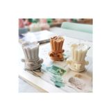 Yok Yok Sütun Mum Silikon Kalıbı ( 8 x 7.5 cm )