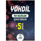 YÖKDİL Fen Bilimleri Özgün Sorular ve 5 Deneme - Akın Dil Yayınları