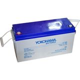 Yokohama YH-27018 12V 150AH Tam Bakımsız Deep Cycle Jel Akü (481X170X241MM) - Siyah