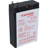 Yokohama Yh-41.8 4V 1800 Mah Bakımsız Işıldak Aküsü