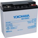 Yokohama Yokohama YH-1218 12 Volt - 18 Amper Kuru Akü (181 x 76 x 167 Mm)