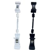 Yol Market Büyük Mandal Mini Mandal 50 mm - Siyah (Pakette 10 Adet)