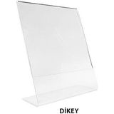 Yol Market L Pleksi Etiketlik Dikey - A/4 (30*21 Cm) (Pakette 10 Adet)