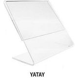 Yol Market L Pleksi Etiketlik Yatay -A/4 (30*21 Cm) (Pakette 10 Adet)