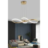 Yol Modern Sarkıt Mutfak, Balkon LED Avize - Gold - Beyaz Işık