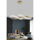 Yol Modern Sarkıt Mutfak, Balkon Led Avize - Kumandalı / Gold Eskitme GOLD ESKİTME