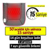 Yoldaş Isıtmalı Oto Koltuk Minderi, 15 Saniyede Hızlı Isıtma