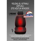 YOLDAŞ Jel Isıtmalı SIRTLIKLI TEK Oto Koltuk Minderi 1 yıl garanti