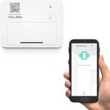 YoLink LoRa Akıllı Titreşim Sensörü ve Hub Başlangıç Seti: Hub ve Akıllı Şok, Cam Kırma, Sabotaj, Hareket Dedektörü, Jeneratör Çalışması, E-posta/SMS/Push Uyarıları, 1/4 Mil Açık Hava Menzili, Alexa,