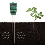 Yolispa Toprak pH ölçer, nem/güneş ışığı ve pH testi için dijital 3'ü 1 arada toprak test kiti, ev ve bahçe, bitkiler, çimen, çiftlik, bitki ve bahçe aletleri, iç mekan/dış mekan kullanımı için prob