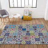 Yolluk Koridor Halısı Mutfak Dekorasyonu Yıkanabilir Modern Tasarım Halı Kaymaz Taban Mutfak Yolluğu Kullanışlı Mutfak Halısı Makinede Yıkanabilir (80 x 300 cm)